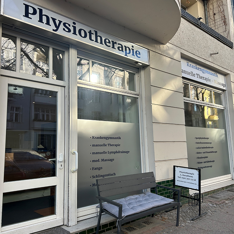 Physiotherapie Karadimas Berlin - Moabit - Eingang